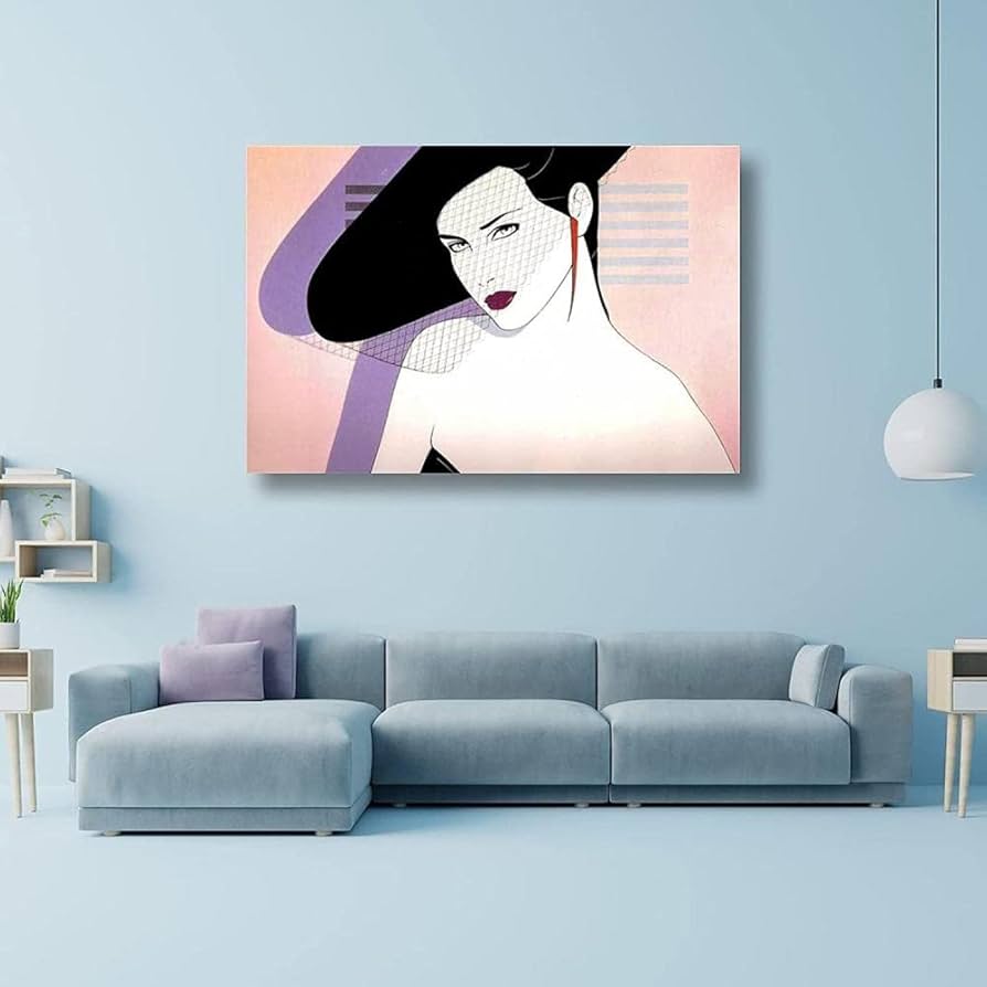 Amazon.com: Patrick Nagel Paintings Cool Sexy Fashion Lady